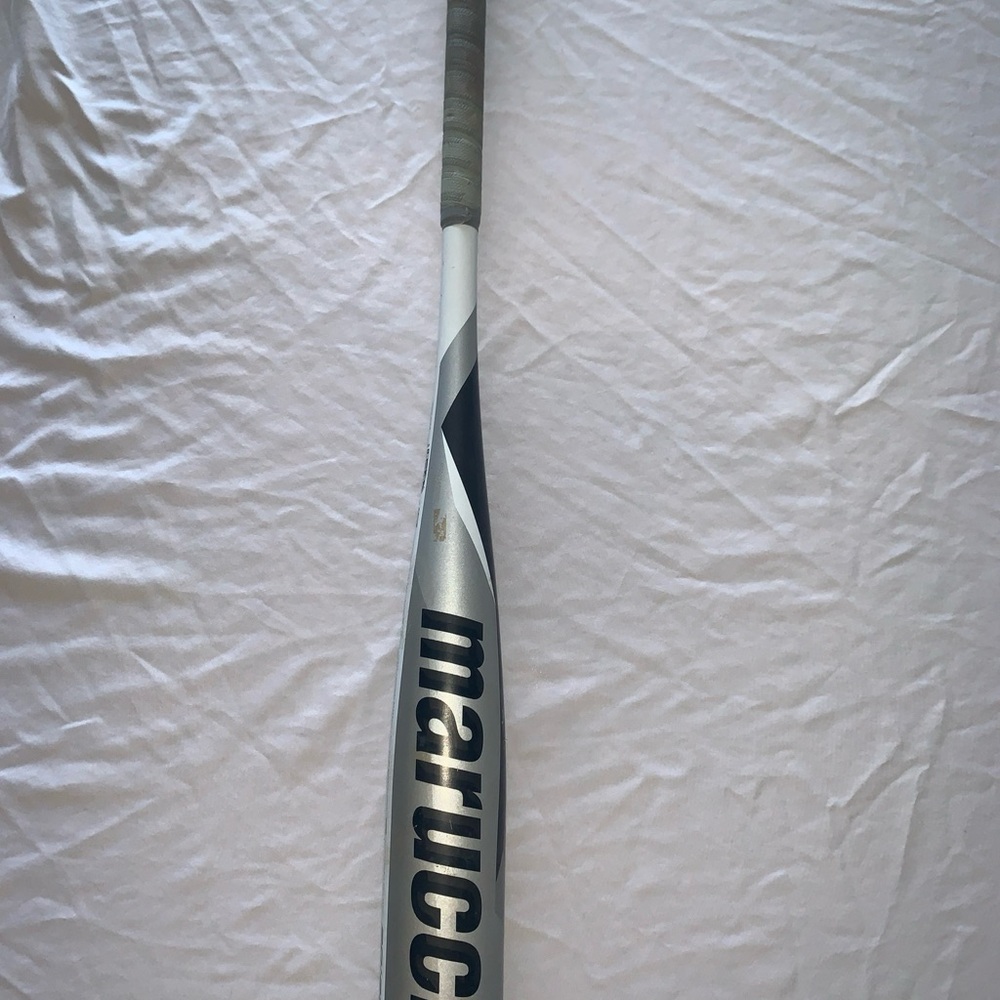 Marucci F5 Silver and Black Baseball Bat